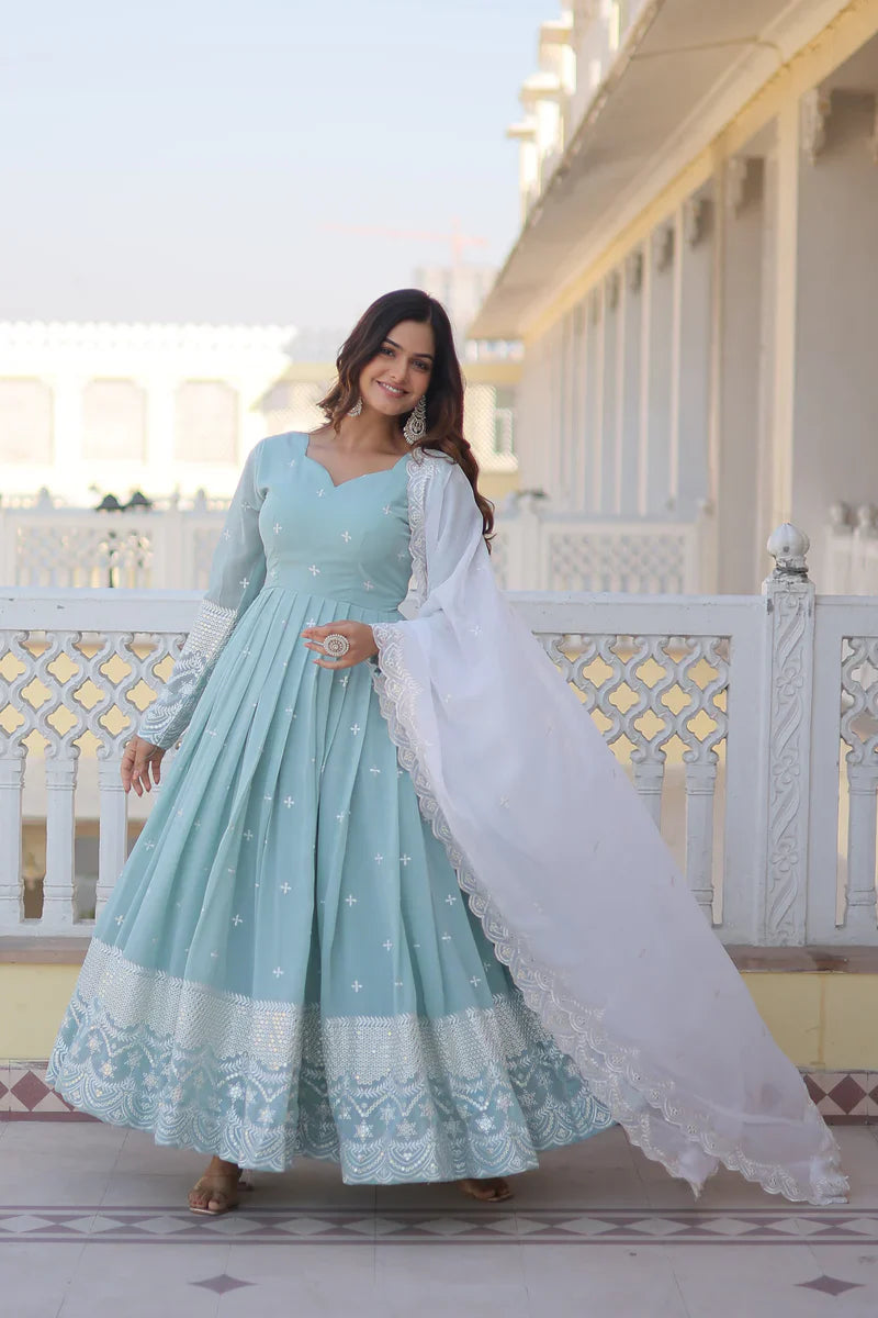 Premium Designer Anarkali Gown