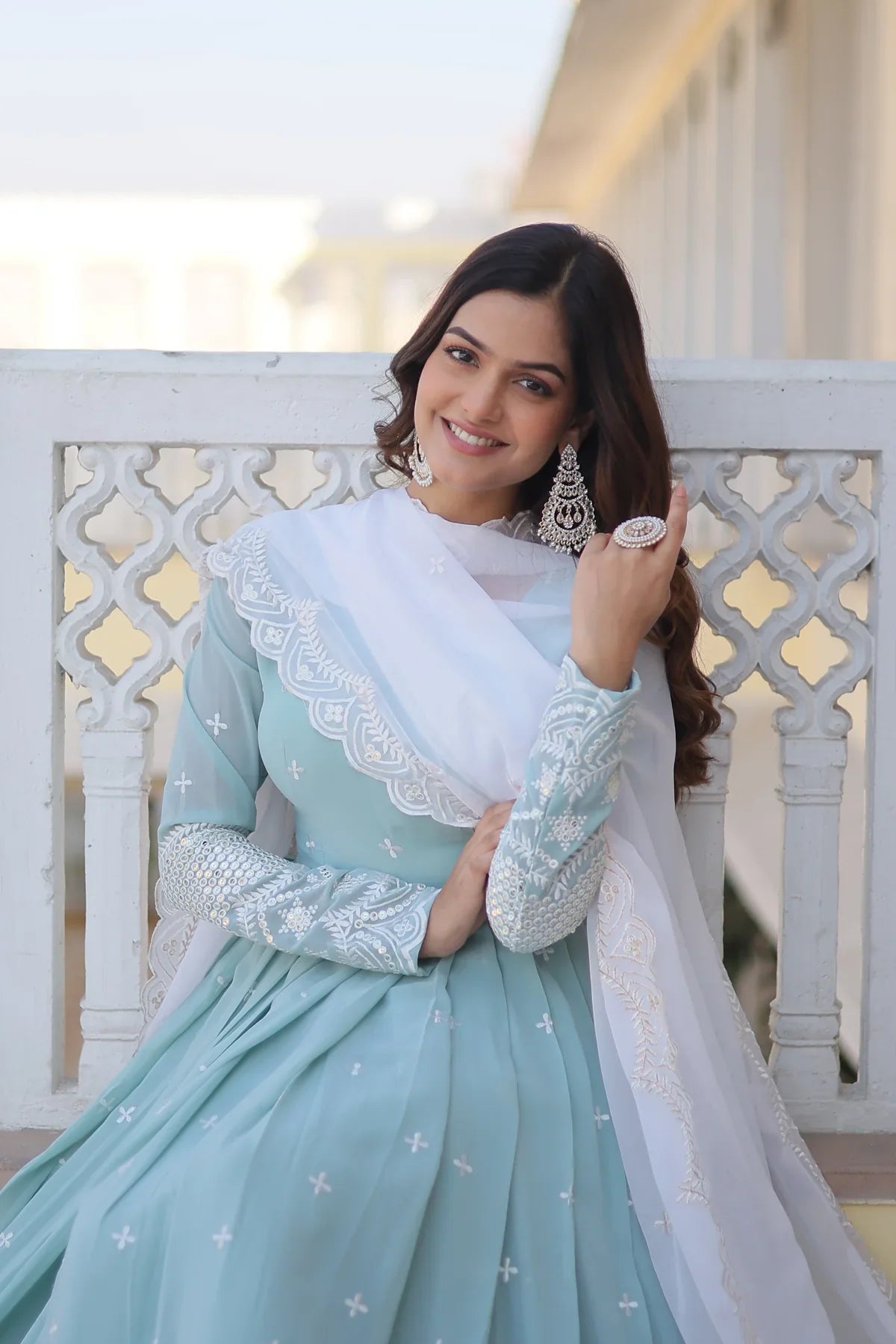 Premium Designer Anarkali Gown