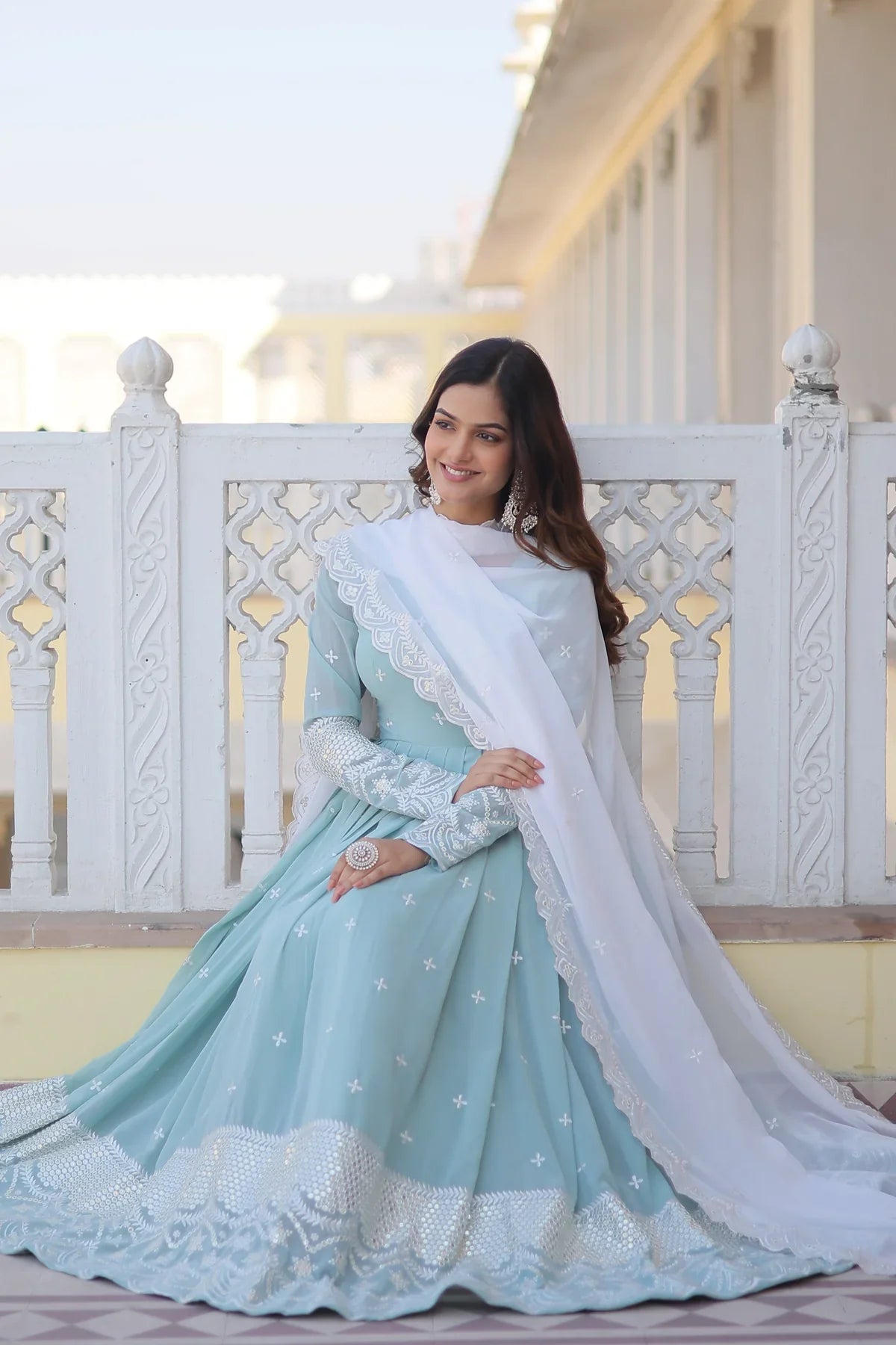 Premium Designer Anarkali Gown