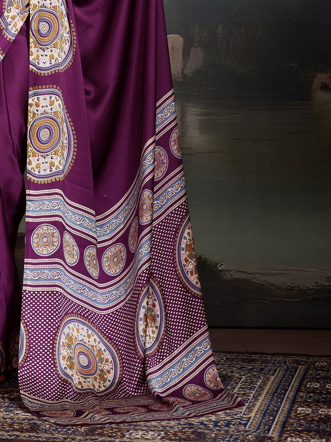 Modal Saree for Festive Occasions