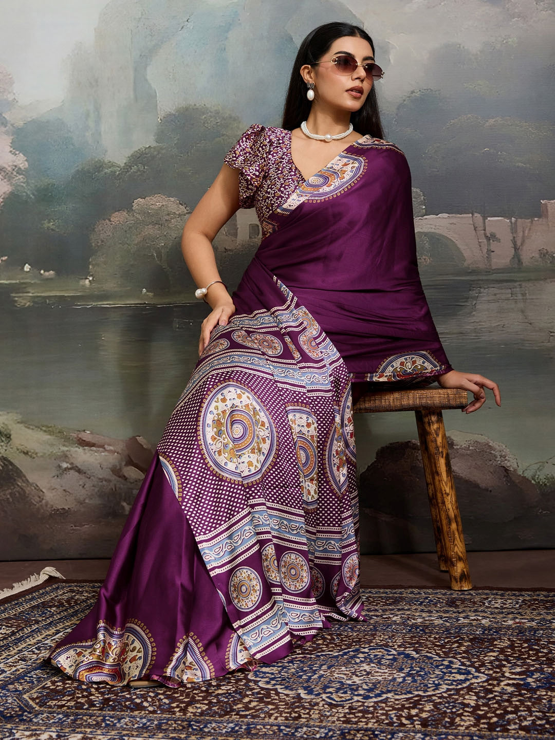 Modal Saree for Festive Occasions