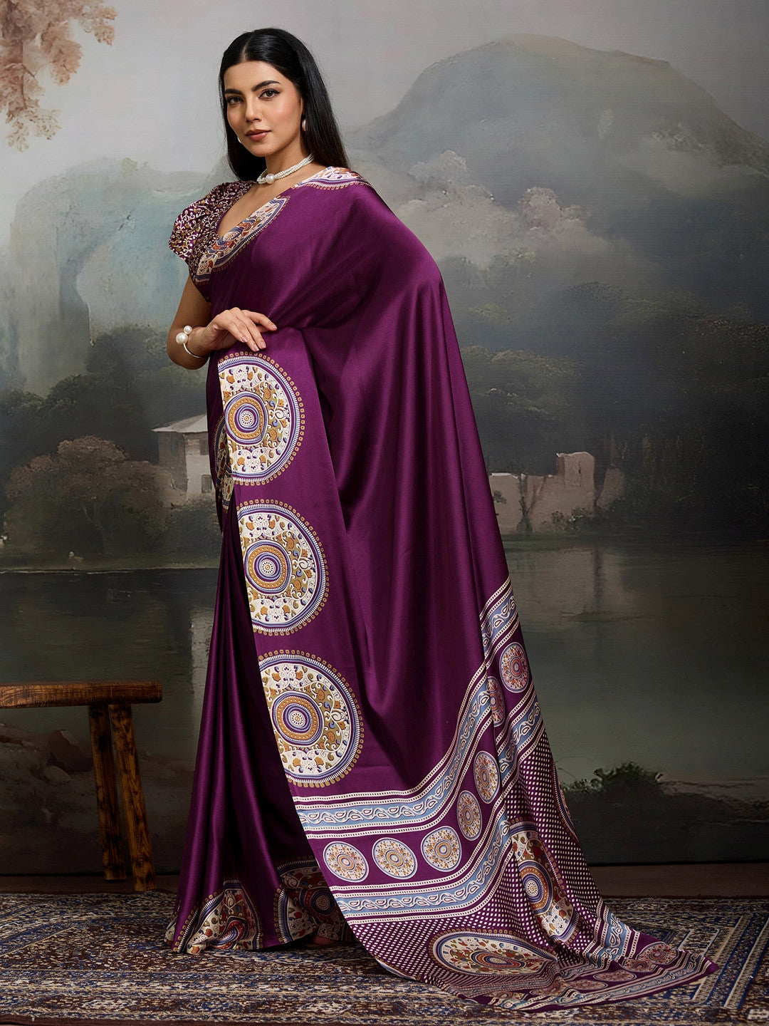 Modal Saree for Festive Occasions