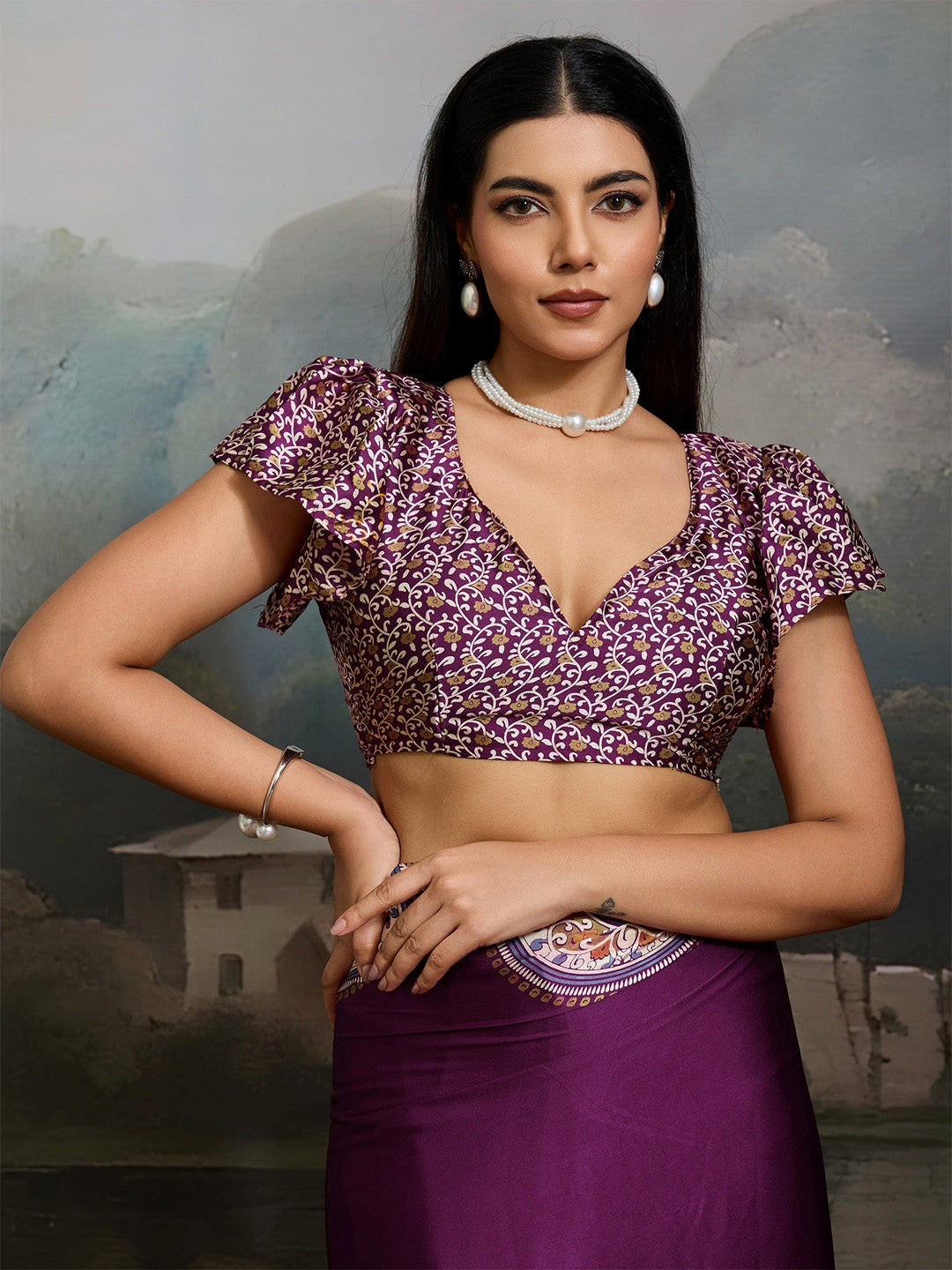 Modal Saree for Festive Occasions