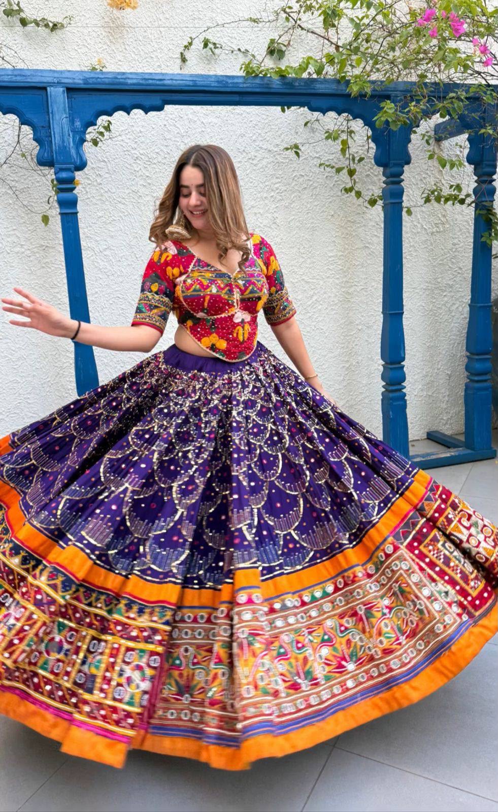 PRESENTING NEW  TRENDING NAVRATRI  SPECIAL CHANIYA CHOLI💐❤️