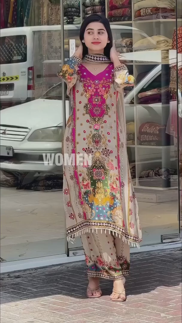 Heavy Fancy Pair With Dupatta set