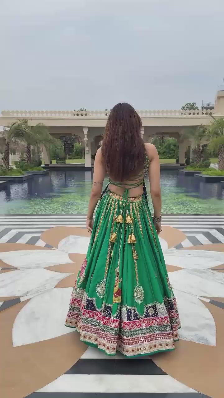 💚💐 PRESENTING NEW &nbsp;TRENDING PARTYWEAR &nbsp; LEHENGA CHOLI💐💚